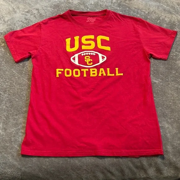 Men's USC Football Graphic Tee, Size L - Picture 1 of 2